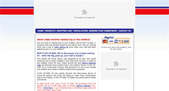 Desktop Screenshot of flagup-mailin.com